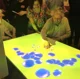 omiVista Install · Sistema de proyección interactiva sobre suelo y mesa