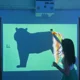 omiWall · Sistema fijo de proyección interactiva sobre pared
