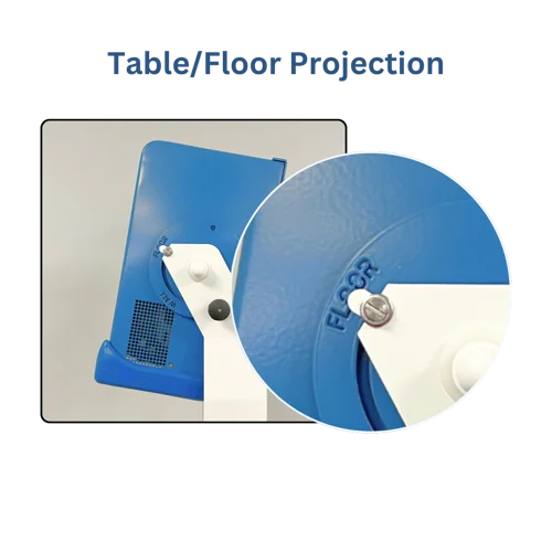 omiVista Budii Flip · Proyector interactivo móvil multiposición