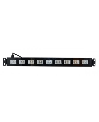 UV blacklight LED bar · 8 × 3 W