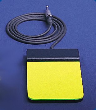 Pulsador extraplano fluor