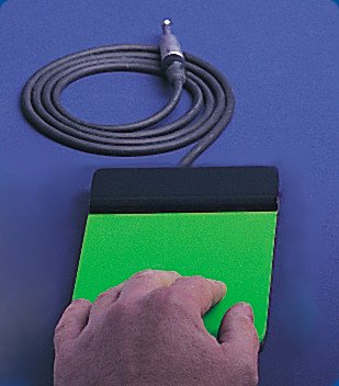 Pulsador extraplano fluor