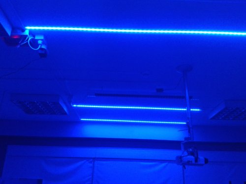 Luminaria LED RGB 2000x17,4x16mm 14,4w 12vCC