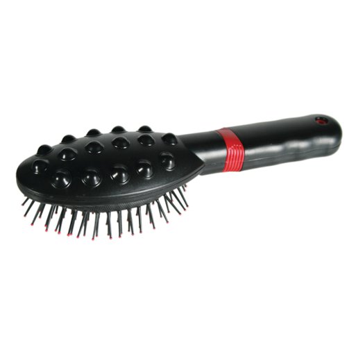 Vibrating hairbrush