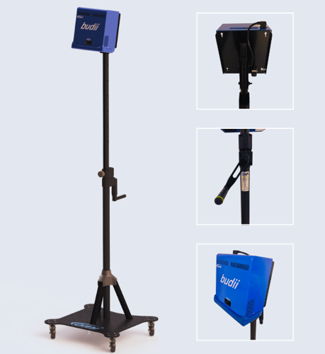 omiVista Budii manual mobile stand