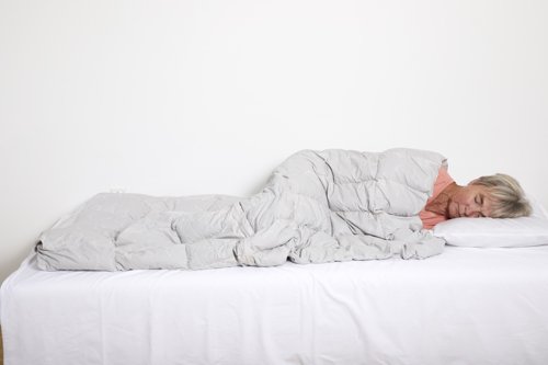 Flassada de pressió profunda Ball Blanket® Combi 140×200 cm · 6 kg · Trevira CS