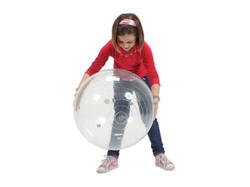Balón terapia ø50cm con cascabeles