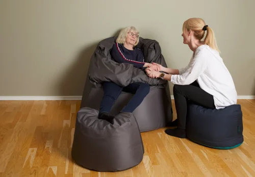 Reposapeus sensorial SenSit® Puff