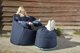Conjunto sillón sensorial de bolas SenSit® Nature con reposapiés