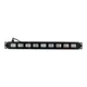 UV blacklight LED bar · 8 × 3 W