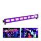 UV blacklight LED bar · 8 × 3 W