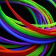 Fibres òptiques UV SENTS · 2 m × 100 fibres + font LED